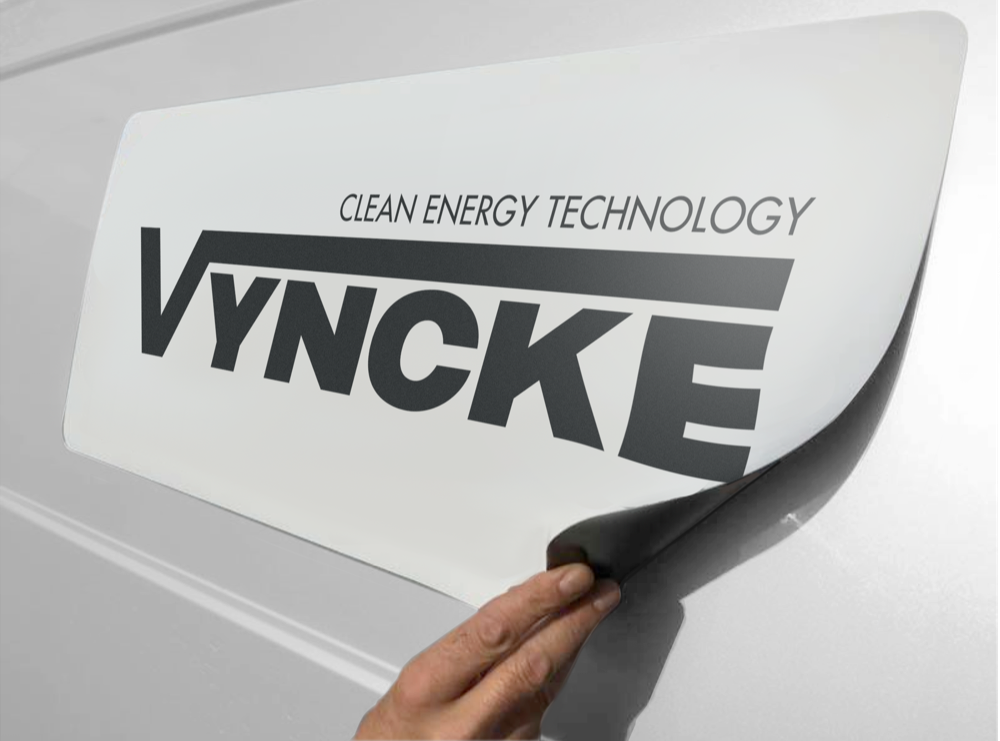 Magneetsticker 70 × 120 cm